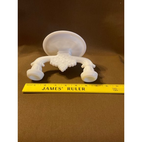 Beautiful Milk Glass Tapered Candlestick Holder Perfect For Wedding Union! - Picture 7 of 9